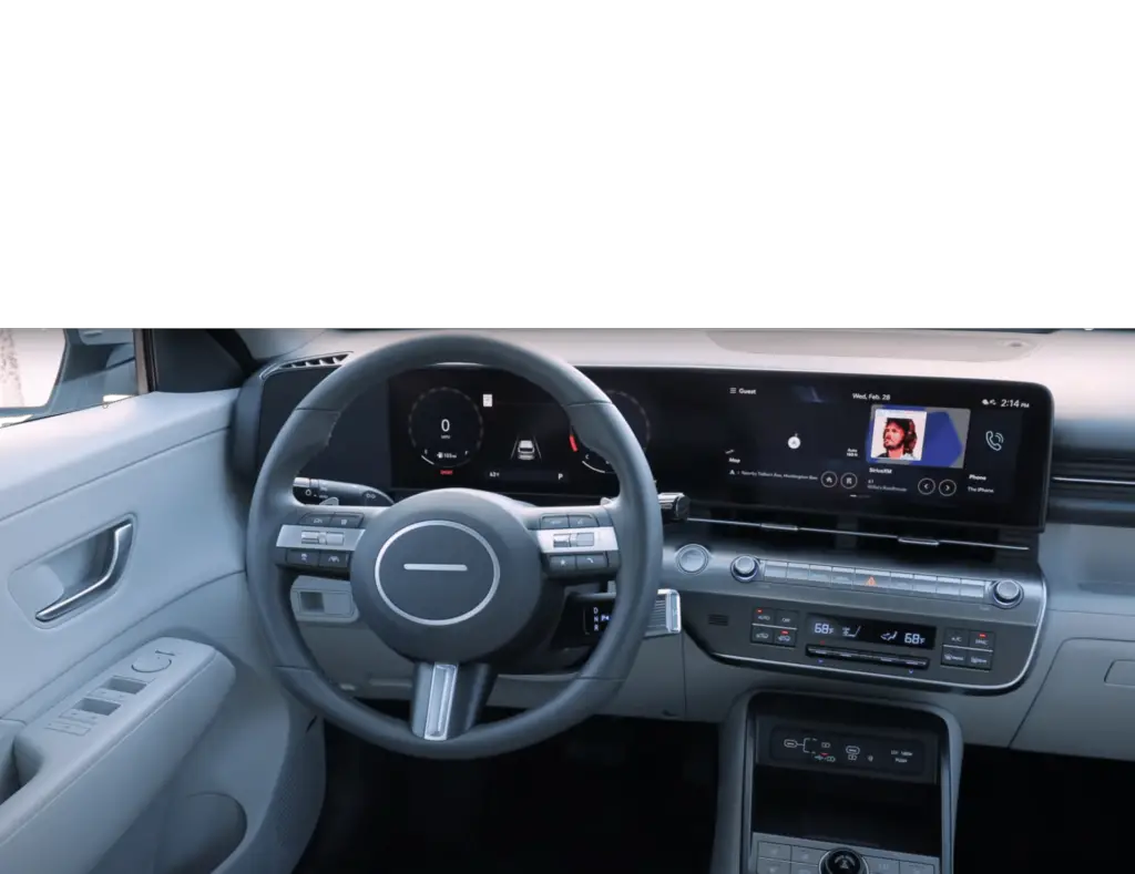 2024 hyundai kona interior