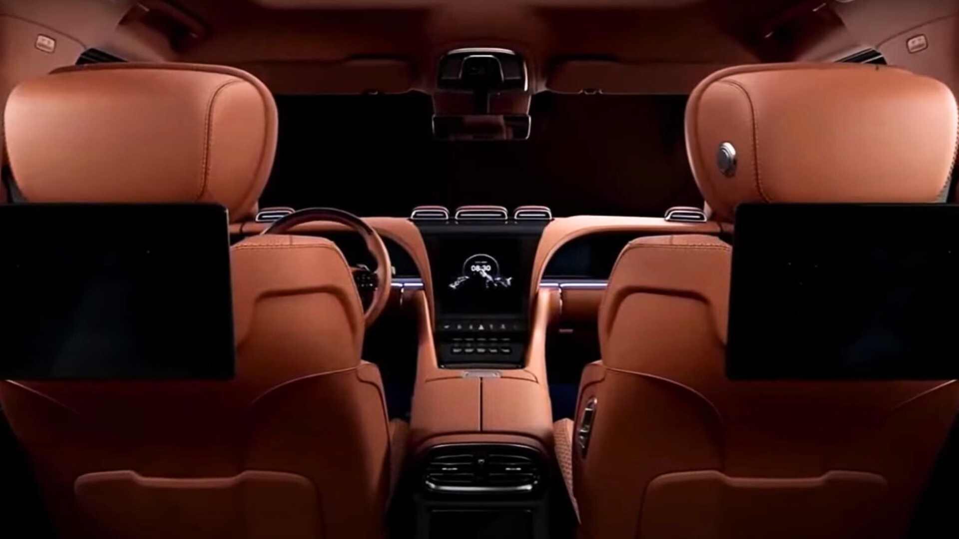 BYD Yangwang U8 Luxury EV SUV interior design