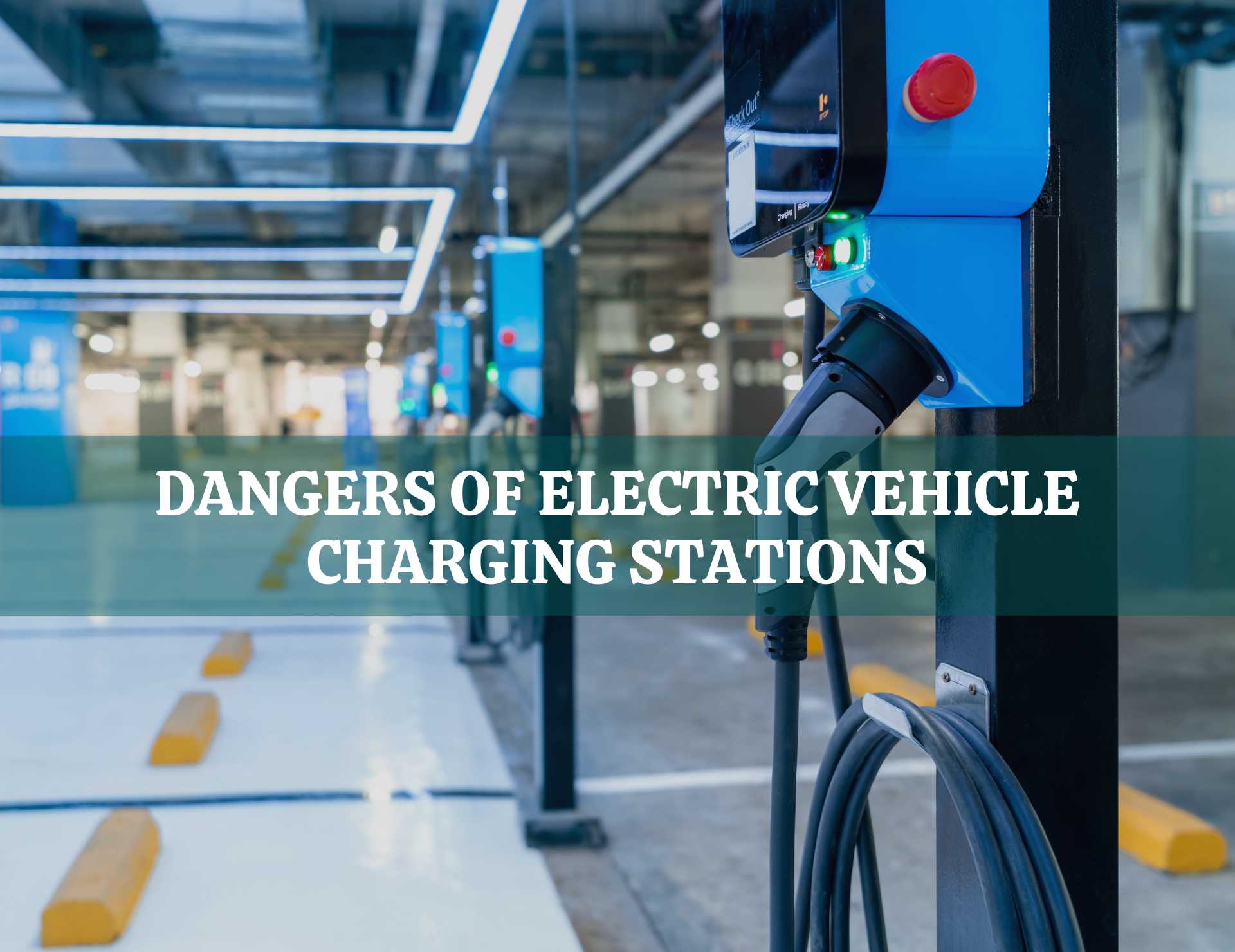 Dangers of electric vehicle charging stations