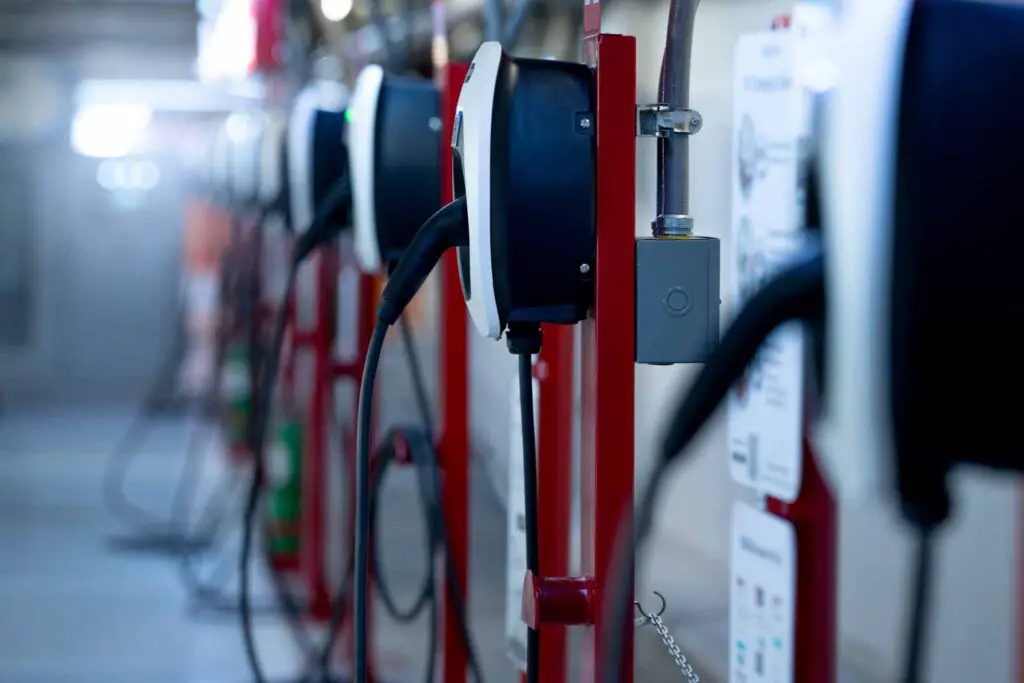 public chargers near the apartment